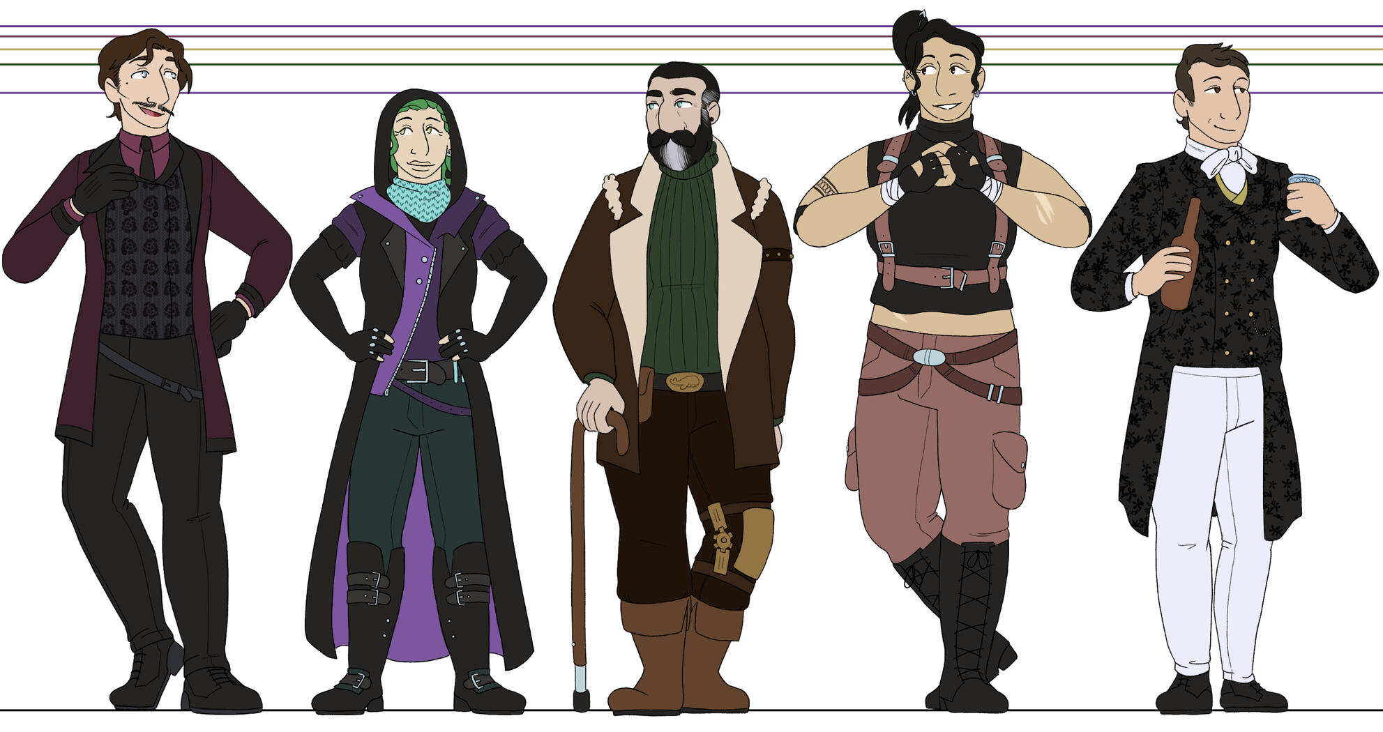 Oxventure: Blades in the Dark Design Concept 1 (2024)